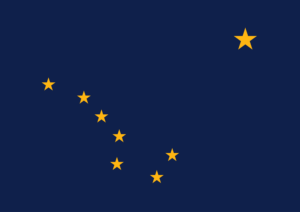 Flag of Alaska, USA Flag of Alaska, USA