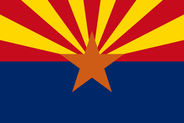 Flag of Arizona, USA