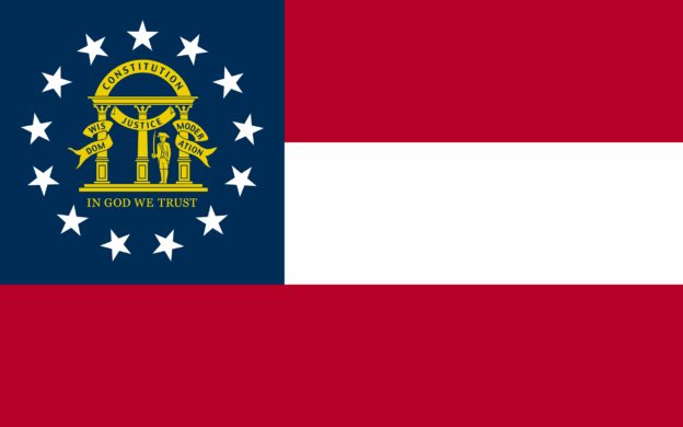 Flag of Georgia, USA