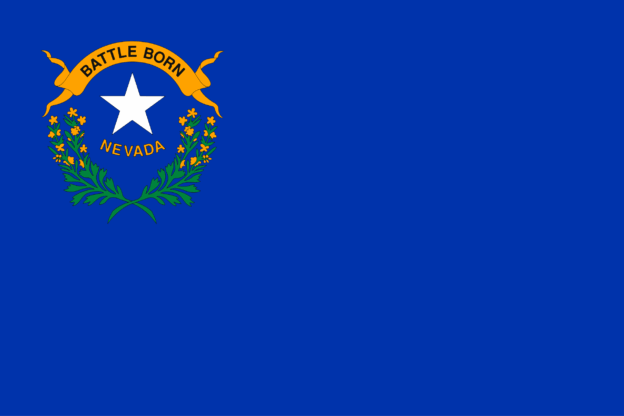 Flag of Nevada, USA