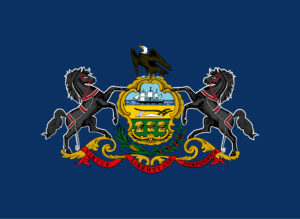 Flag of Pennsylvania, USA
