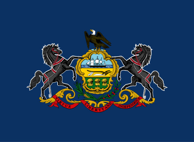 Flag of Pennsylvania, USA