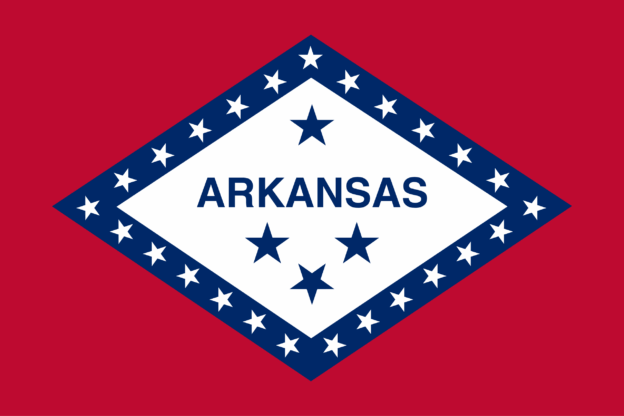Flag of Arkansas, USA