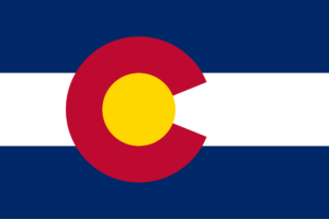 Flag of Colorado, USA