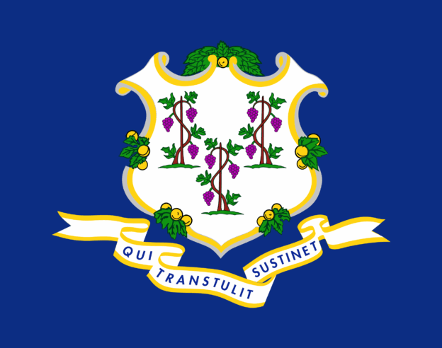 Flag of Connecticut, USA