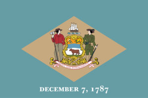 Flag of Delaware, USA Flag of Delaware, USA