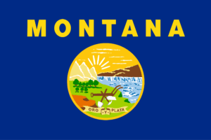 Flag of Montana, USA