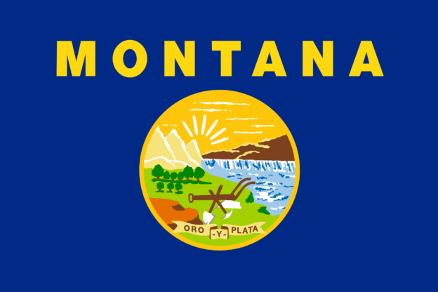 Flag of Montana, USA