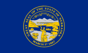 Flag of Nebraska, USA