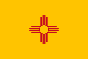Flag of New Mexico, USA