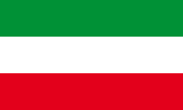 Flag of North Rhine-Westphalia, Germany