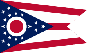 Flag of Ohio, USA