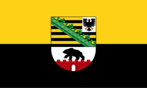 Flag of Saxony-Anhalt, Germany