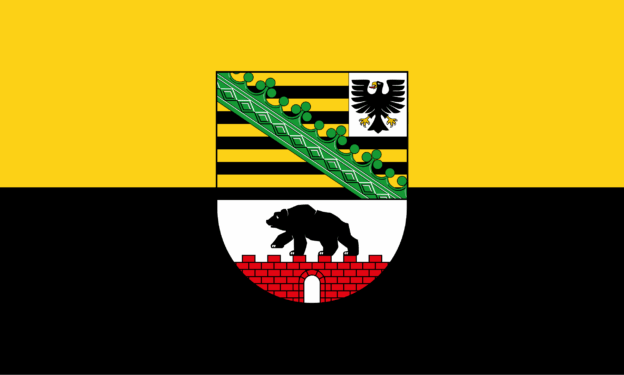 Flag of Saxony-Anhalt, Germany