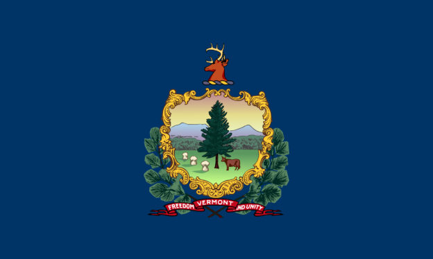 Flag of Vermont, USA