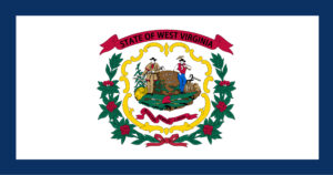 Flag of West Virginia, USA