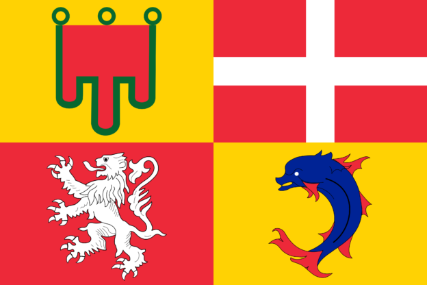 Flag of Auvergne-Rhône-Alpes, France