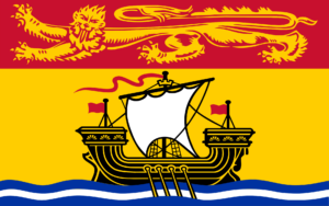 Flag of New Brunswick, Canada