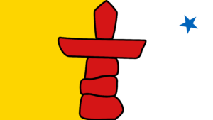 Flagge von Nunavut, Kanada Flagge von Nunavut, Kanada