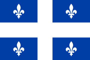 Flagge von Québec, Kanada Flagge von Québec, Kanada