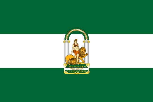 Flag of Andalusia, Spain