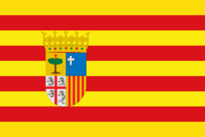 Flag of Aragon, Spain Flag of Aragon, Spain
