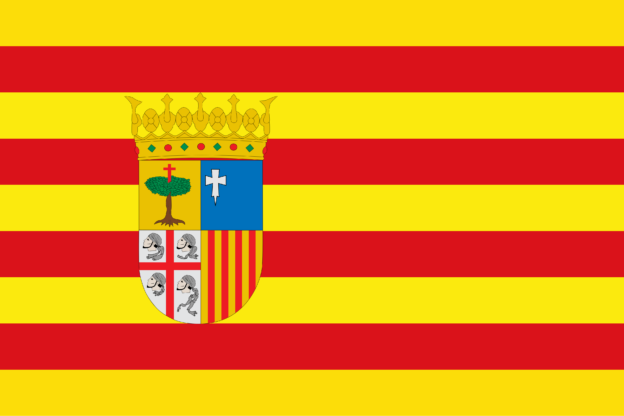 Flag of Aragon, Spain