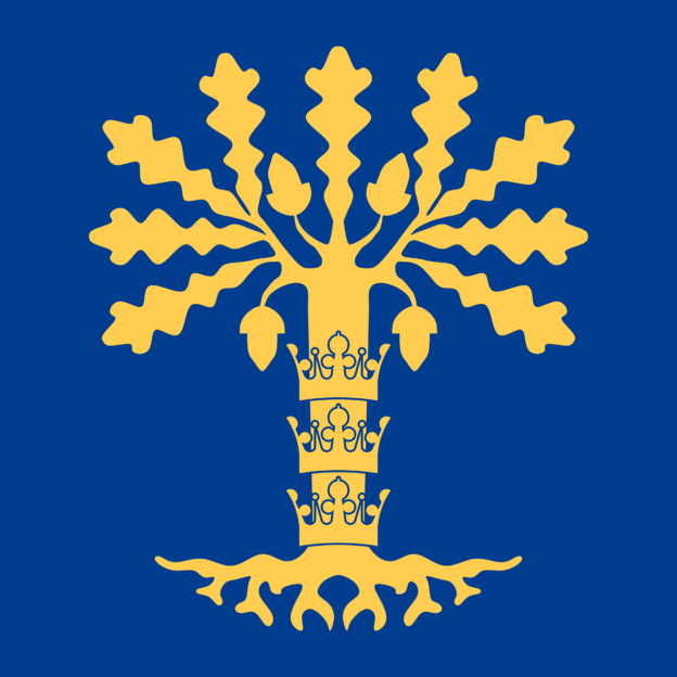 Flag of Blekinge County, Sweden