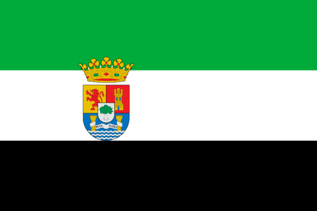 Flag of Extremadura, Spain