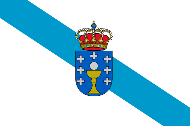 Flag of Galicia, Spain