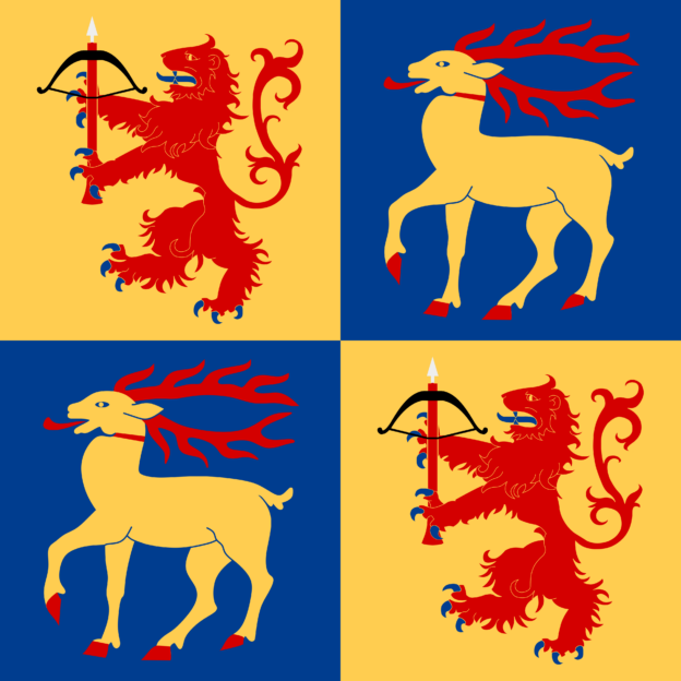 Flag of Kalmar County, Sweden