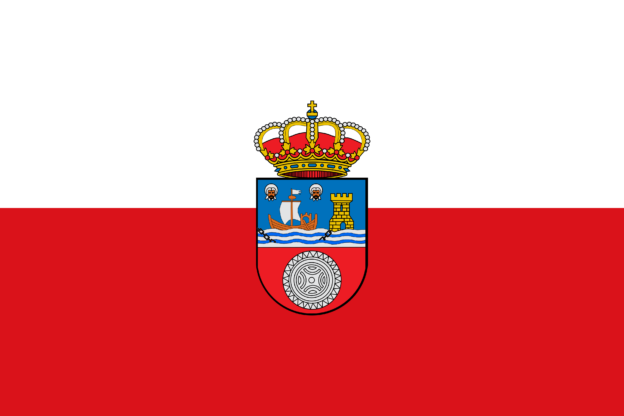 Flag of Cantabria, Spain
