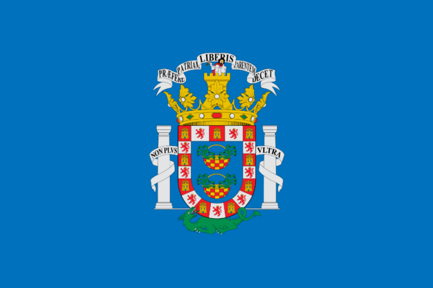 Flag of Melilla, Spain