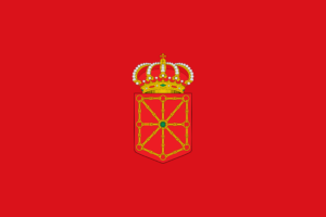 Flag of Navarre, Spain Flag of Navarre, Spain