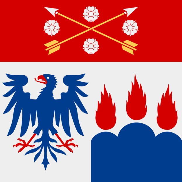 Flag of Örebro County, Sweden