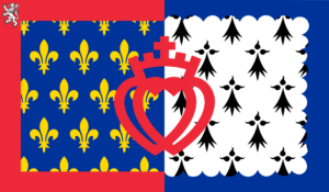 Flag of Pays de la Loire, France