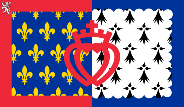 Flag of Pays de la Loire, France