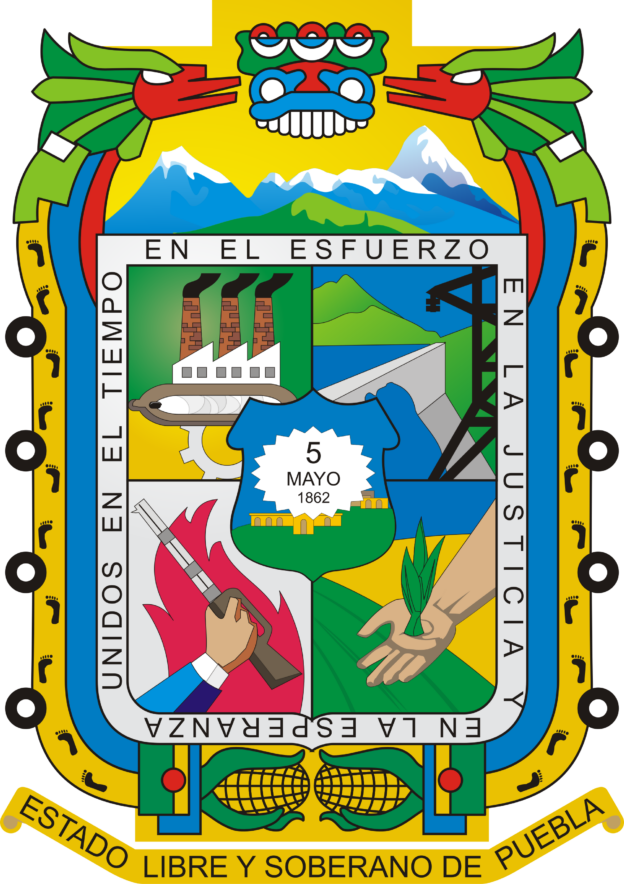 Flag of Puebla, Mexico